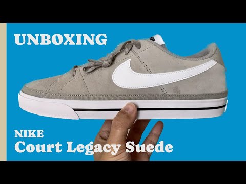 【SNEAKER】【ナイキ】NIKE COURT LEGACY SUEDE Sneaker  UNBOXING ＆LOOK BOOK 】ナイキのスニーカー 紹介