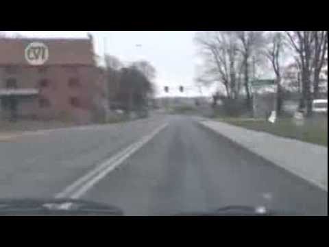 Dojazd do autostrady A1 oczami kierowcy