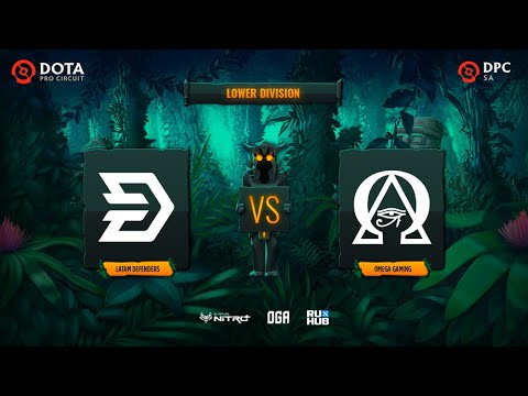 Latam Defenders vs Omega Gaming, OGA DPC SA Season 2, bo3, game 3 [Mortalles & Adekvat]