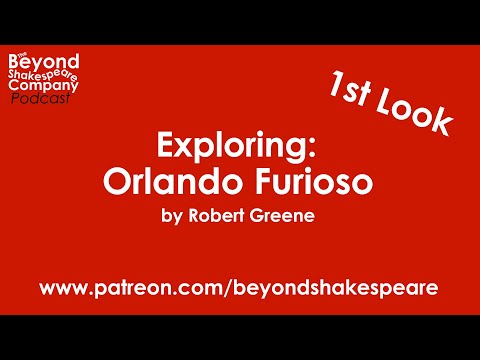 Orlando Furioso (Beyond Shakespeare, webcam, 2020)