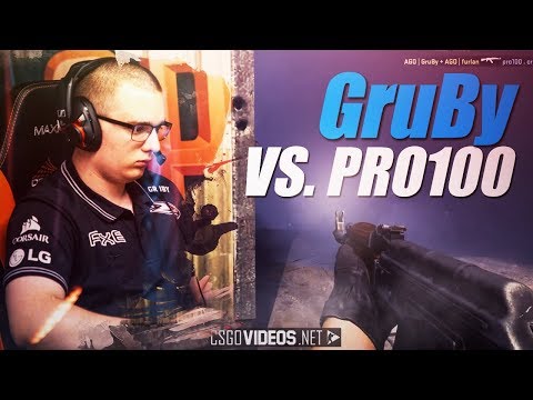 GruBy vs. pro100 - 4K at Mother Russia 2 | CS:GO
