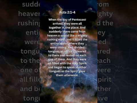 Journey of faith and spiritual growth | Acts 2:1-4 Daily Bible Verse