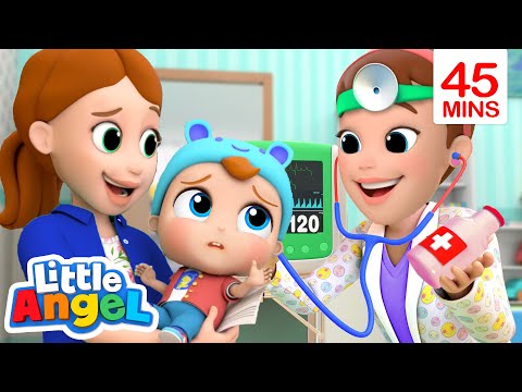 Be Brave Baby John! + More Little Angel Kids Songs & Nursery Rhymes