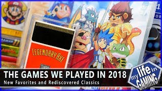 The Games We Played in 2018 - New Favorites and Rediscovered Classics