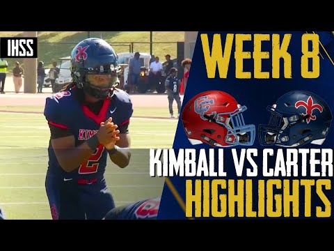 Epic Turnaround! Kimball vs. Carter High School Football Highlights | Oak Cliff Showdown