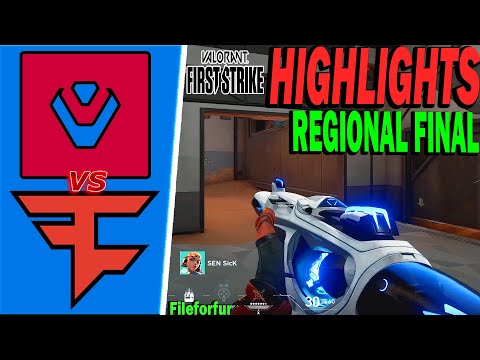 Sentinels vs FaZe | HIGHLIGHTS | QUARTER FINAL | First Strike NA Regional Final BO3
