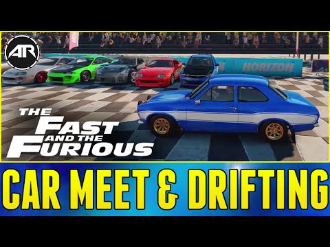 Forza Horizon 2 Online : FAST AND FURIOUS CAR MEET & DRIFTING!!!