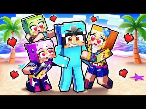 Trapped on an ISLAND with HUNTRIX!?