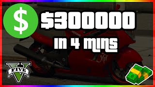 How To Make $300,000 In 4 minutes in GTA 5 Online Fast GTA 5 Money Method