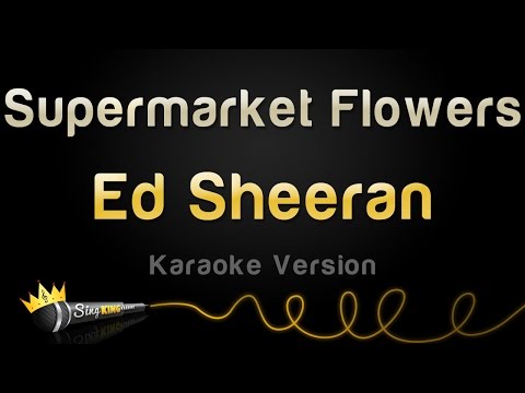 Ed Sheeran - Supermarket Flowers (Karaoke Version)