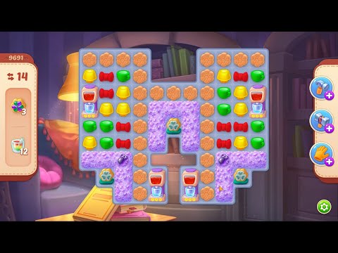 Homescapes Level 9691 No Boosters Gameplay