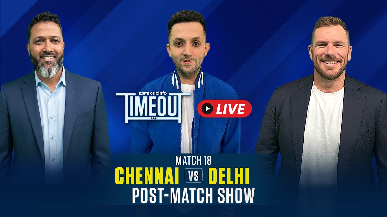 IPL 2026 - Aaron Finch, Wasim Jaffer on Time Out live | Cricinfo.com