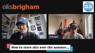 How to store your skis over the summer