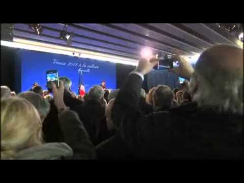 Le chef de l'Etat présente ses voeux au Mucem à Marseille