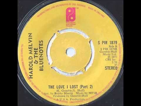 Harold Melvin & the Blue Notes ...The Love I Lost .  Prt 1.    1973