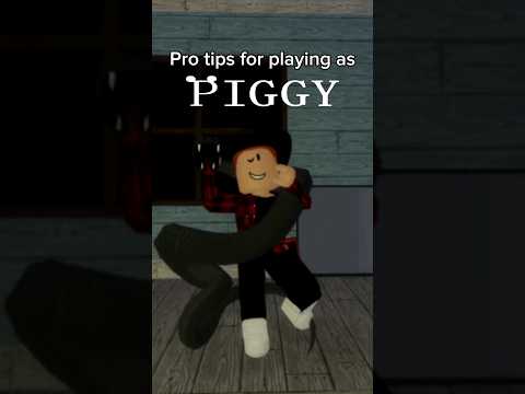 Pro Tips For Playing As Piggy (Part 2) #robloxpiggy #tips #tricks
