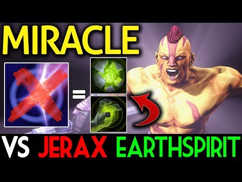 Miracle- Dota 2 [Anti Mage] VS Jerax Earth Spirit