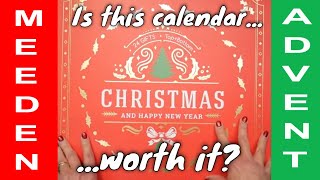 Meeden Advent Calendar Unboxing & Value Estimation