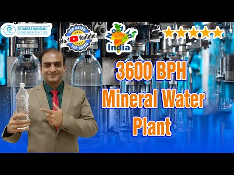 60 BPM Mineral Water Bottle Filling Machine