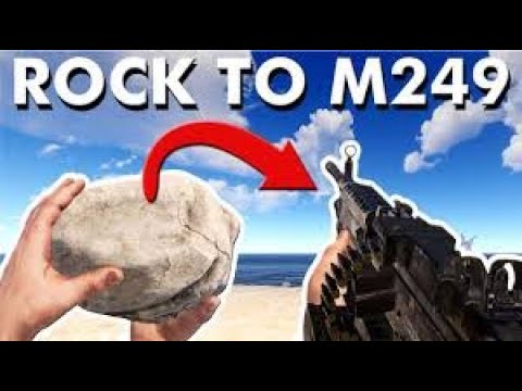 Rock to 4 M249 Less Than 10 Mins! (Rust)