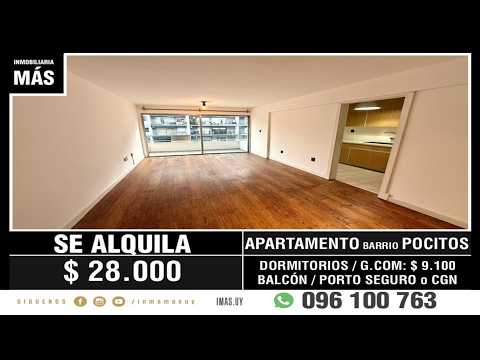 Video de YouTube - Apartamento Alquiler Pocitos Montevideo iMas.uy P *