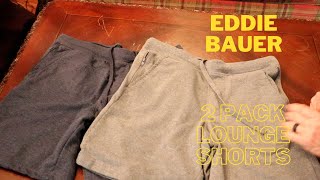 Eddie Bauer 2 Pack Men's Fleece Lounge Short