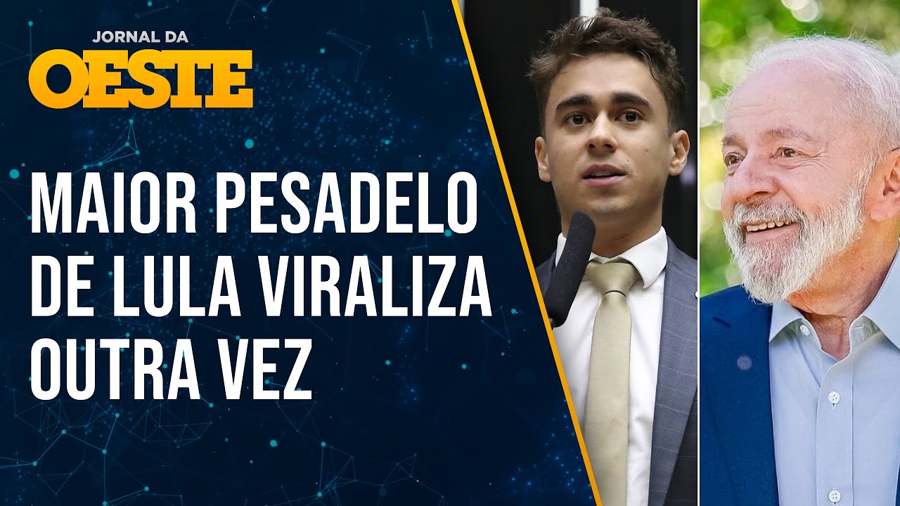 Nikolas ironiza Lula nas redes sociais: 'Se o presidente está ruim, é só tirar'