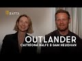 Outlander's Sam Heughan declares Caitríona Balfe an honorary Scot! | BAFTA