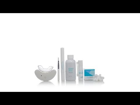 IntelliWHITE CoolBlue Teeth Whitening System w/Oral Rins...
