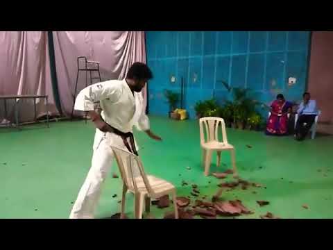 KARATE-male tail breaking|| Explosive KARATE-SHOTOKAN