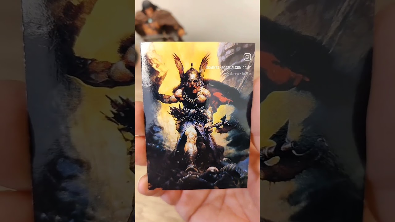 Dark Kingdom by Frank Frazetta art card