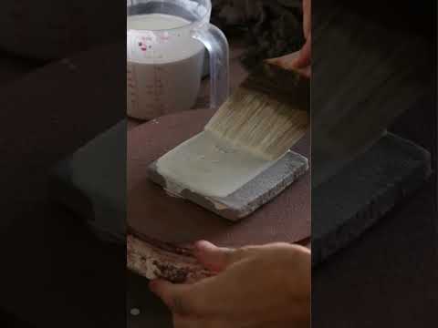 Raw clay, engobe and glaze #shorts #pottery #ceramics #poterie  #handmade #art #ceramics tiles