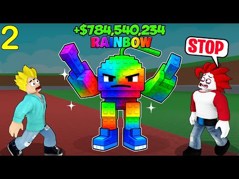 We Captured RAINBOW BRAINROT GOD In ROBLOX STEAL A BRAINROT 🌈🌈