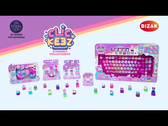Vídeo relacionado con Bizak Clickeez Deluxe Keychain, Divertido Llavero Clickeez, Teclado Antiestrés y encajable, Clickeez exclusivos, Diferentes temáticas coleccionables (64554323)