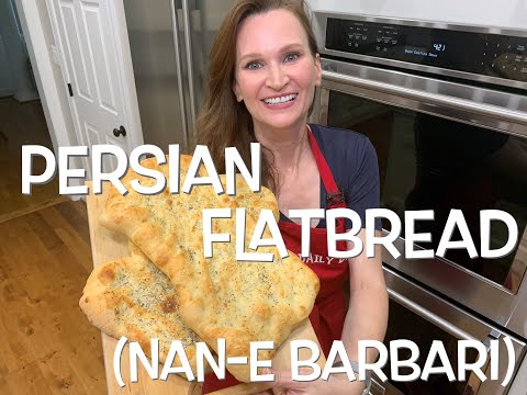Persian Flatbread (Nan-E-Barbari)! The Thickest Of The Flatbreads And Delicious! Easy To Make.