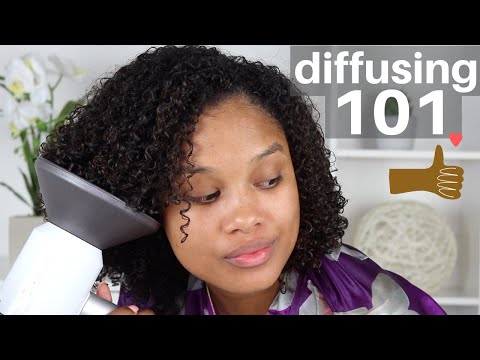 how to diffuse your curls with NO frizz || alyssa marie
