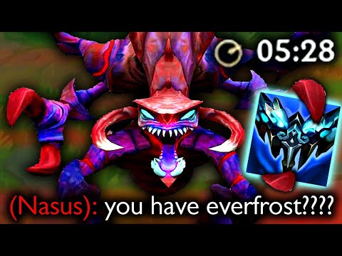 CHO'GATH FASTEST MYTHIC ITEM EVER (5 MINUTES)