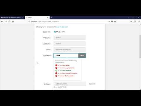 Prestashop Strong E-Store Passwords Module