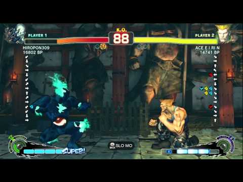 HIROPON309 [Seth] vs ACE・EIRIN [Guile] SSF4 Japanese Online Ranked Matches - TRUE-HD