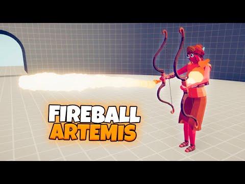 FIREBALL ARTEMIS vs EVERY FACTION | TABS Totally Accurate Battle Simulator Gameplay