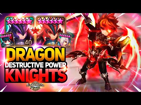 DRAGON KNIGHTS AND THEIR SUPPORTS - Summoners War