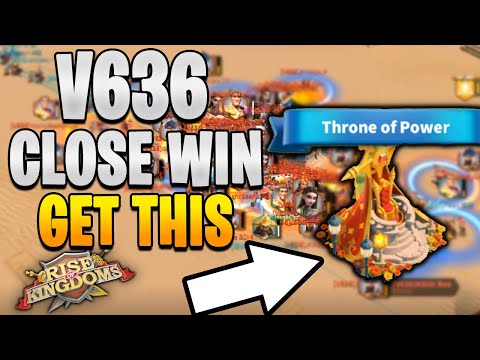 Most Intense Ark Battle V636 vs OV! RARE Item Obtained | Rise of Kingdoms Osiris