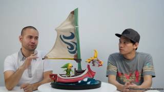 Legend of Zelda The Wind Waker Statue: Link on The King of Red Lions video 2