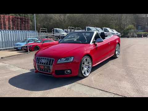2009/59 Audi S5 3.0 TFSI Convertible on sale at TVS Car Sales