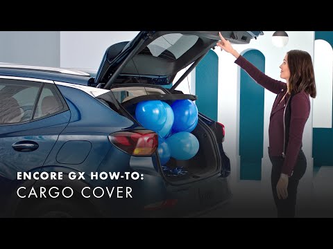 How To Use Your Cargo Cover | Buick Encore GX How-To Videos