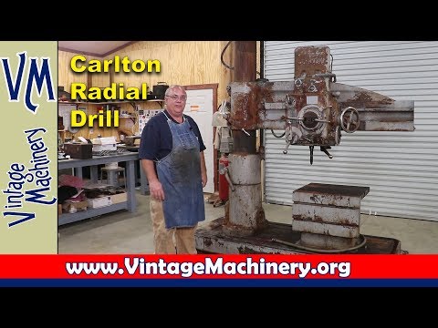 New Machine:  Carlton 4' Radial Drill