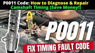 P0011 Code How to Diagnose & Repair Camshaft Timing Save Money!