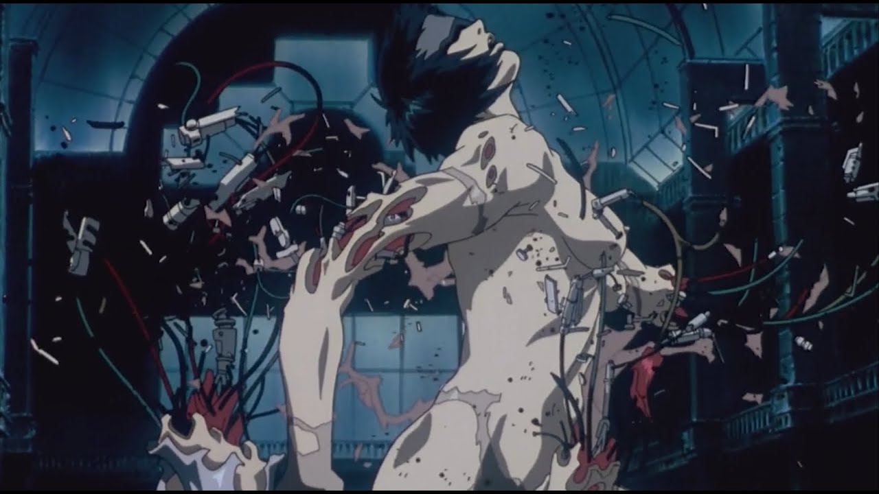 Major Kusanagi Motoko VS Tank [Ghost In The Shell - 1995]