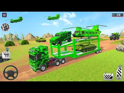 OffRoad US Army Transport | Android Gameplay