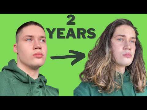I Shaved and Grew Out My Hair For 2 Years (Time Lapse)